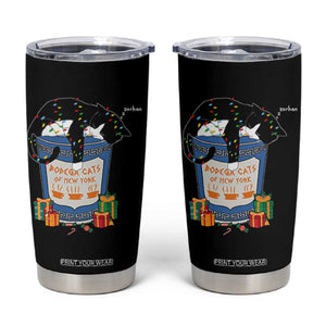 Bodega Cats of New York Tumbler Cup Funny Democrat Christmas TS14 Black Print Your Wear