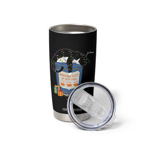 Bodega Cats of New York Tumbler Cup Funny Democrat Christmas TS14 Print Your Wear
