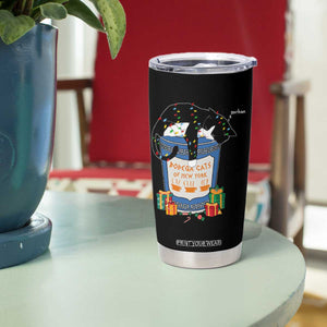 Bodega Cats of New York Tumbler Cup Funny Democrat Christmas TS14 Print Your Wear