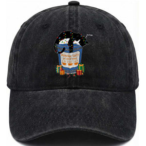 Bodega Cats of New York Washed Cotton Baseball Cap Funny Democrat Christmas TS14 Washed Cap Universal Fit Black Print Your Wear