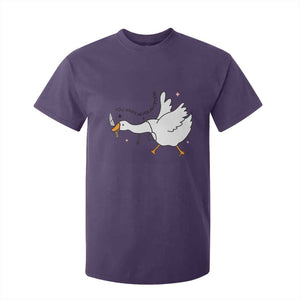 Sily Goose Meme T Shirt For Kid Funny Quote You Were Never An Option TS14 Purple Print Your Wear