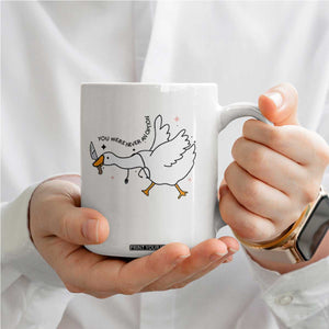 Sily Goose Meme Coffee Mug Funny Quote You Were Never An Option TS14 Print Your Wear