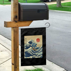 Funny Six Seven Surfing Garden Flag The Great Wave Kanagawa Japanese 67 Brainrot Meme TS14 Print Your Wear