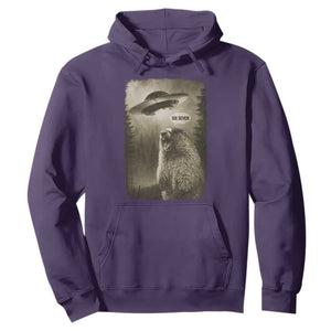 Funny Six Seven Hoodie Screaming Groundhog UFO Meme TS14 Purple Print Your Wear