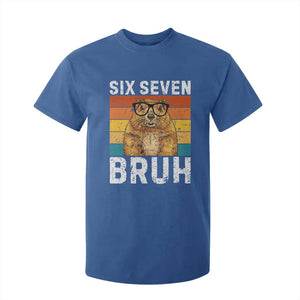 67 Groundhog Meme T Shirt For Kid Funny Six Seven Bruh Groundhog Day TS14 Royal Blue Print Your Wear