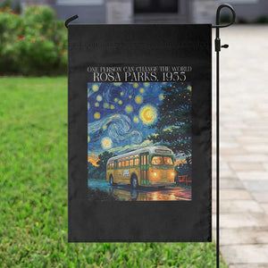 Rosa Parks Garden Flag Starry Night Van Gogh Black History African TS14 Print Your Wear