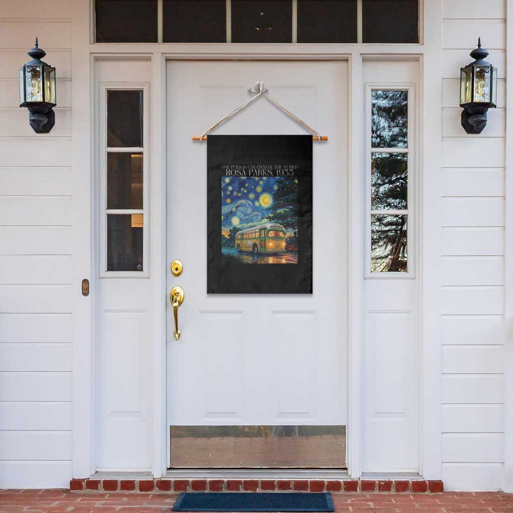 Rosa Parks Garden Flag Starry Night Van Gogh Black History African TS14 Print Your Wear