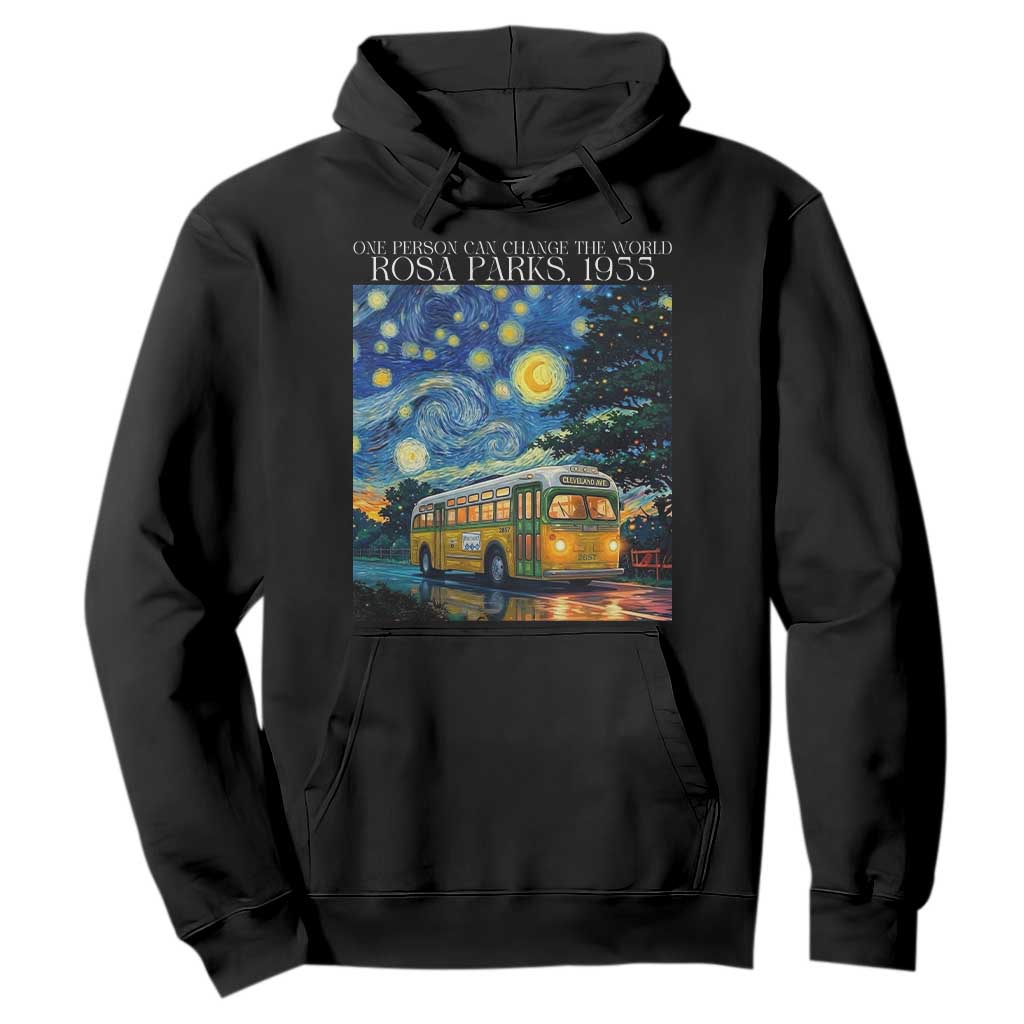 Rosa Parks Hoodie Starry Night Van Gogh Black History African TS14 Black Print Your Wear