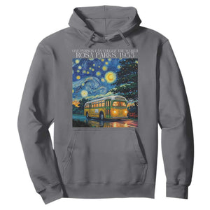 Rosa Parks Hoodie Starry Night Van Gogh Black History African TS14 Charcoal Print Your Wear