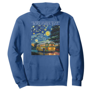 Rosa Parks Hoodie Starry Night Van Gogh Black History African TS14 Royal Blue Print Your Wear