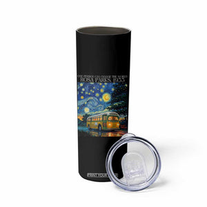 Rosa Parks Skinny Tumbler Starry Night Van Gogh Black History African TS14 Print Your Wear