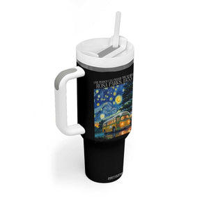 Rosa Parks Tumbler With Handle Starry Night Van Gogh Black History African TS14 Print Your Wear