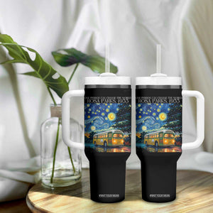 Rosa Parks Tumbler With Handle Starry Night Van Gogh Black History African TS14 Print Your Wear