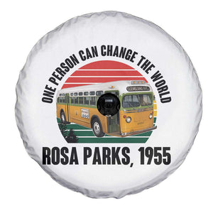 Rosa Parks Spare Tire Cover One Person Can Change The World TS14 Print Your Wear