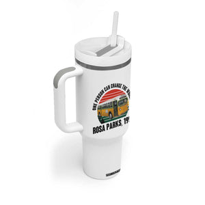 Rosa Parks Tumbler With Handle One Person Can Change The World TS14 Print Your Wear