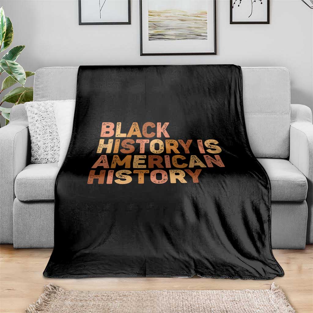 Black History Melanin African American Pride Throw Blanket TS14 Print Your Wear