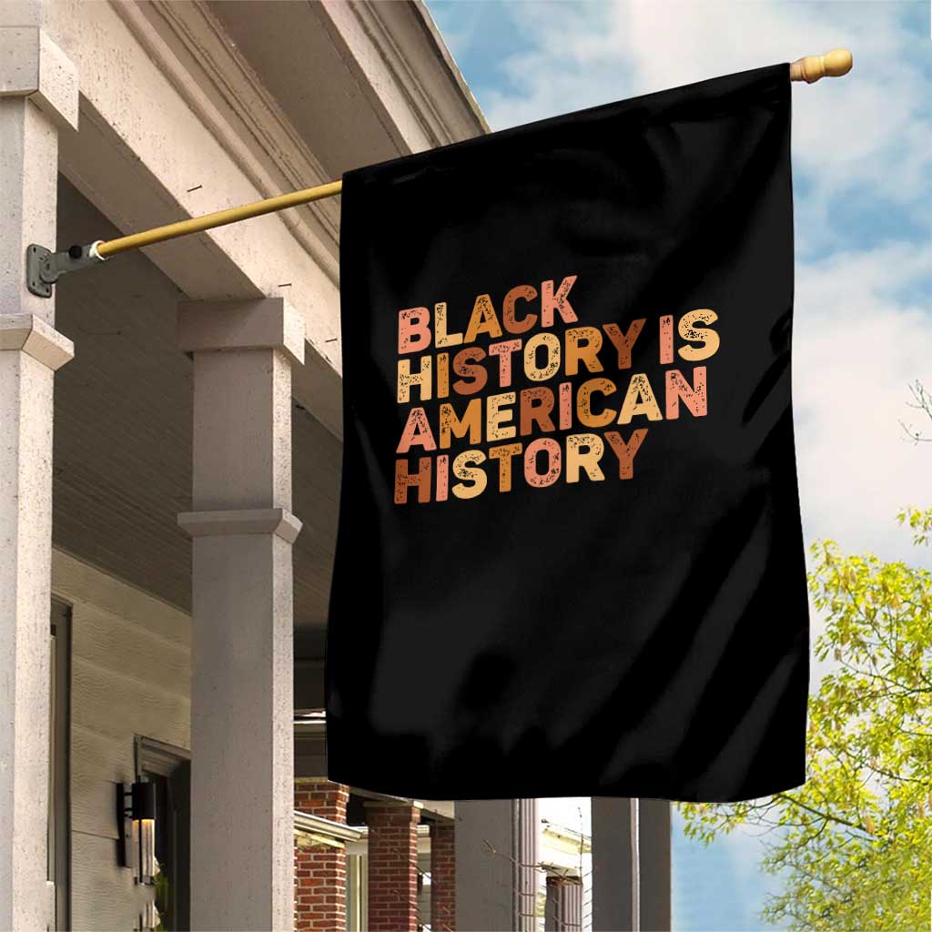 Black History Melanin African American Pride Garden Flag TS14 Print Your Wear