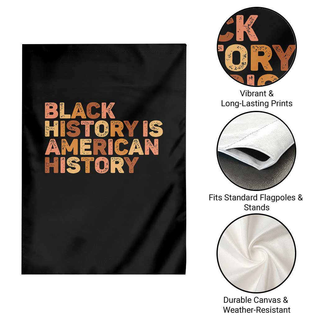 Black History Melanin African American Pride Garden Flag TS14 Print Your Wear