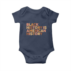 Black History Melanin African American Pride Baby Onesie TS14 Navy Print Your Wear