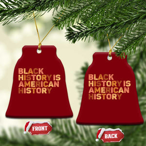 Black History Melanin African American Pride Ceramic Ornament TS14 Print Your Wear