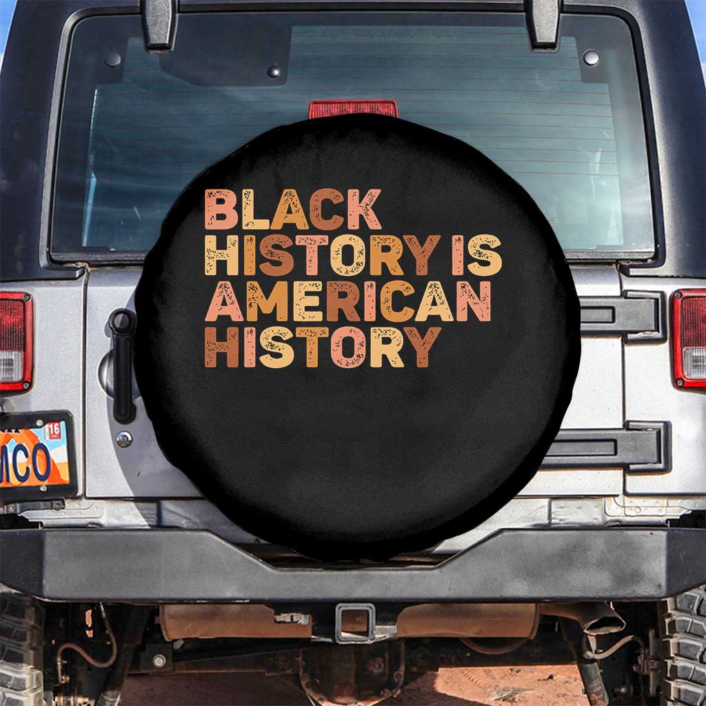 Black History Melanin African American Pride Spare Tire Cover TS14 No hole Black Print Your Wear