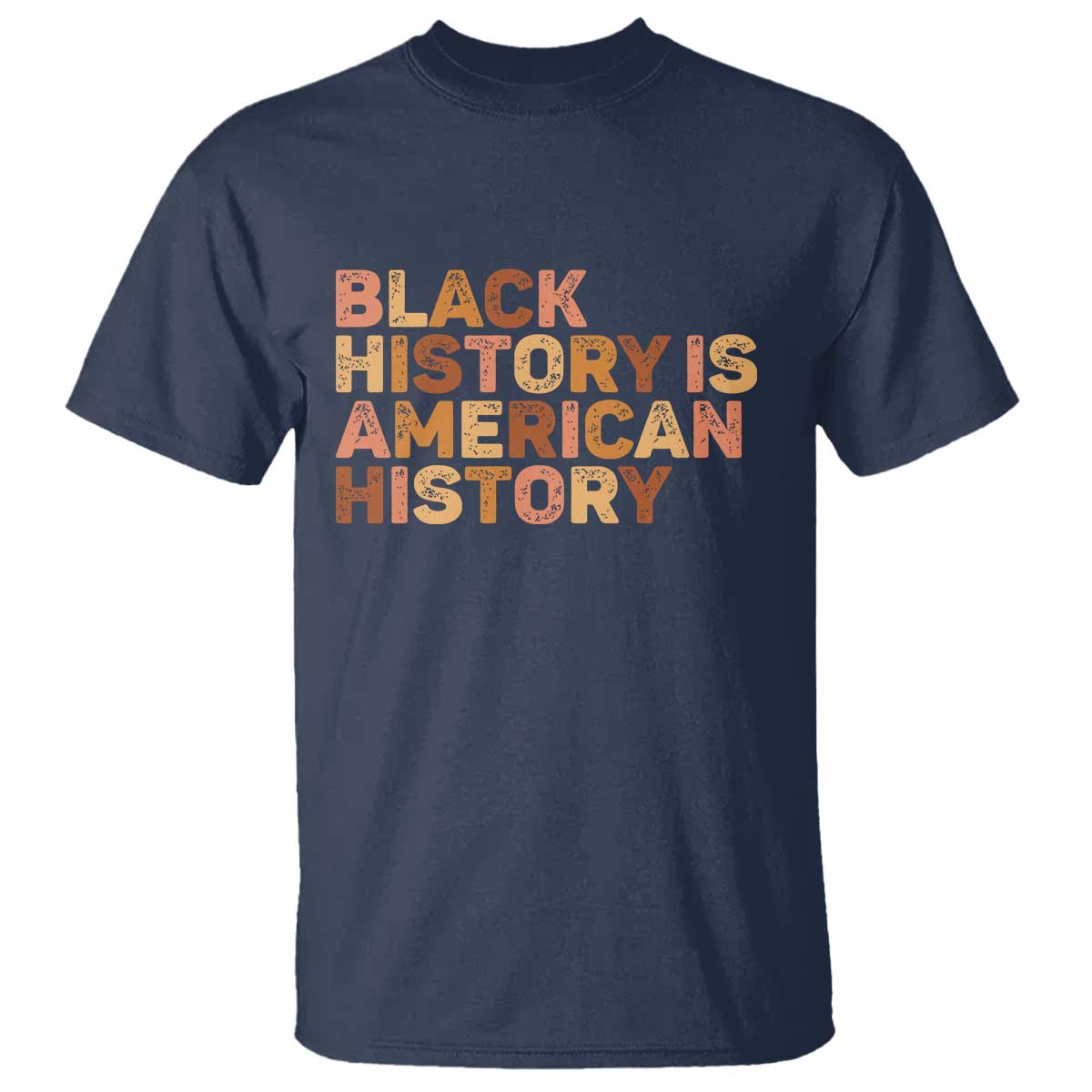 Black History Melanin African American Pride T Shirt TS14 Navy Print Your Wear