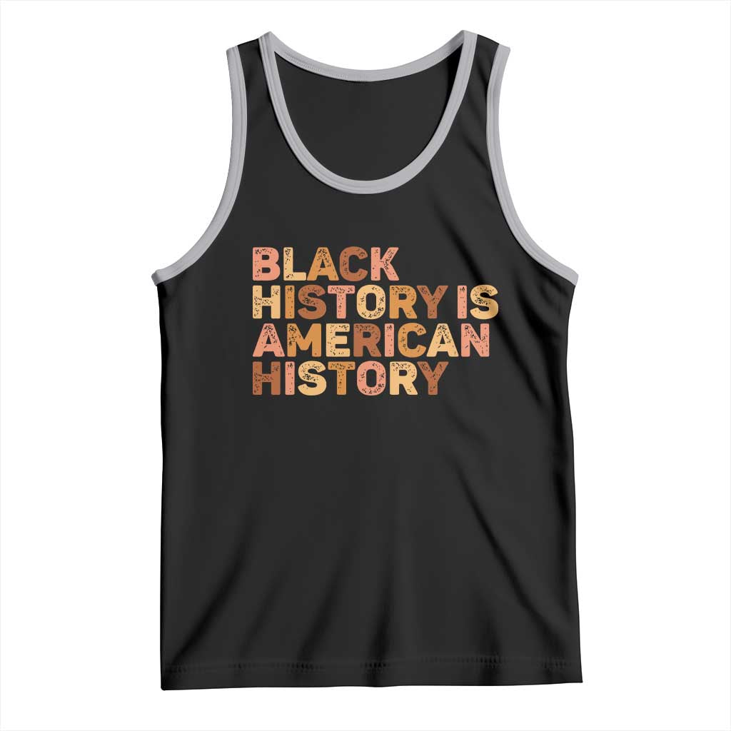 Black History Melanin African American Pride Tank Top TS14 Black Athletic Heather Print Your Wear