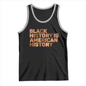 Black History Melanin African American Pride Tank Top TS14 Black Athletic Heather Print Your Wear