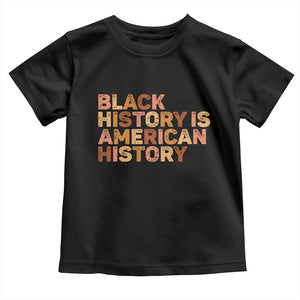 Black History Melanin African American Pride Toddler T Shirt TS14 Black Print Your Wear