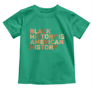 Black History Melanin African American Pride Toddler T Shirt TS14 Irish Green Print Your Wear