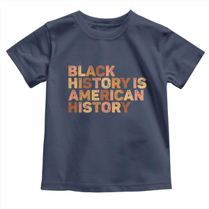 Black History Melanin African American Pride Toddler T Shirt TS14 Navy Print Your Wear