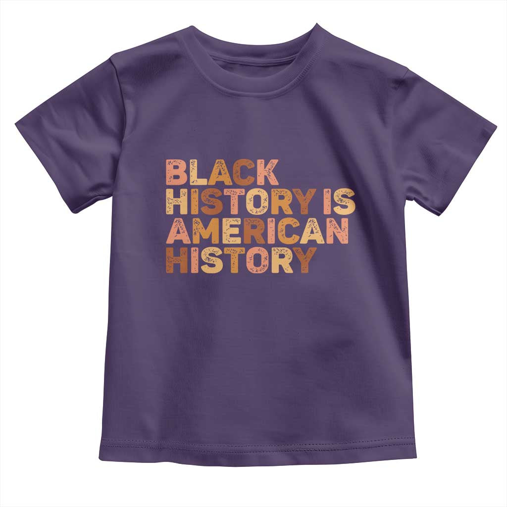 Black History Melanin African American Pride Toddler T Shirt TS14 Purple Print Your Wear