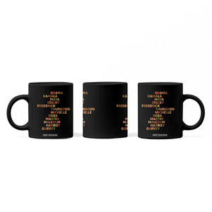 Black Leader History Melanin African American Pride Coffee Mug TS14 Print Your Wear
