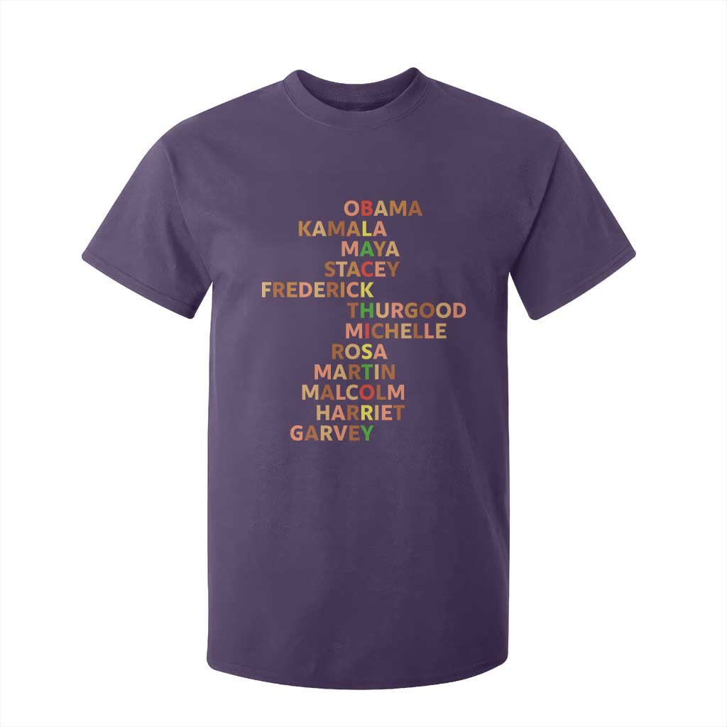 Black Leader History Melanin African American Pride T Shirt For Kid TS14 Purple Print Your Wear
