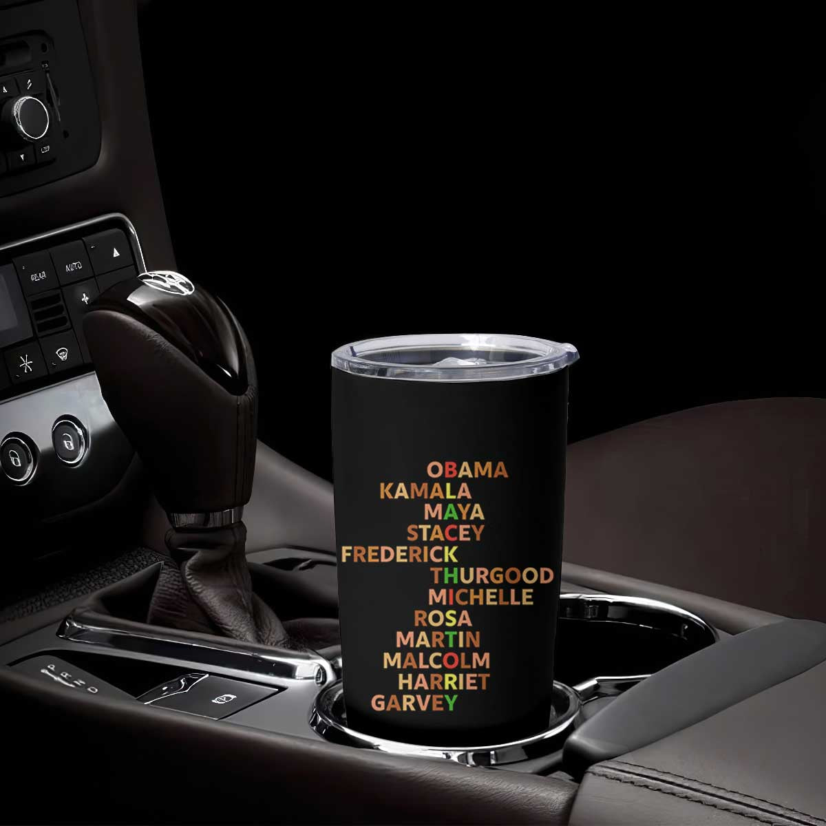 Black Leader History Melanin African American Pride Tumbler Cup TS14 Print Your Wear