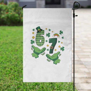 67 St Patricks Day Garden Flag Funny Six Seven Hands Meme TS14 Print Your Wear