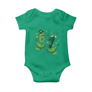 67 St Patricks Day Baby Onesie Funny Six Seven Hands Meme TS14 Irish Green Print Your Wear