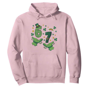 67 St Patricks Day Hoodie Funny Six Seven Hands Meme TS14 Light Pink Print Your Wear