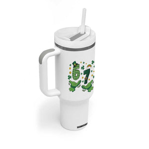 67 St Patricks Day Tumbler With Handle Funny Six Seven Hands Meme TS14 Print Your Wear