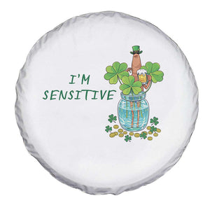 Marcus The Worm St Patricks Day Spare Tire Cover I'm Sensitive TS14 Print Your Wear