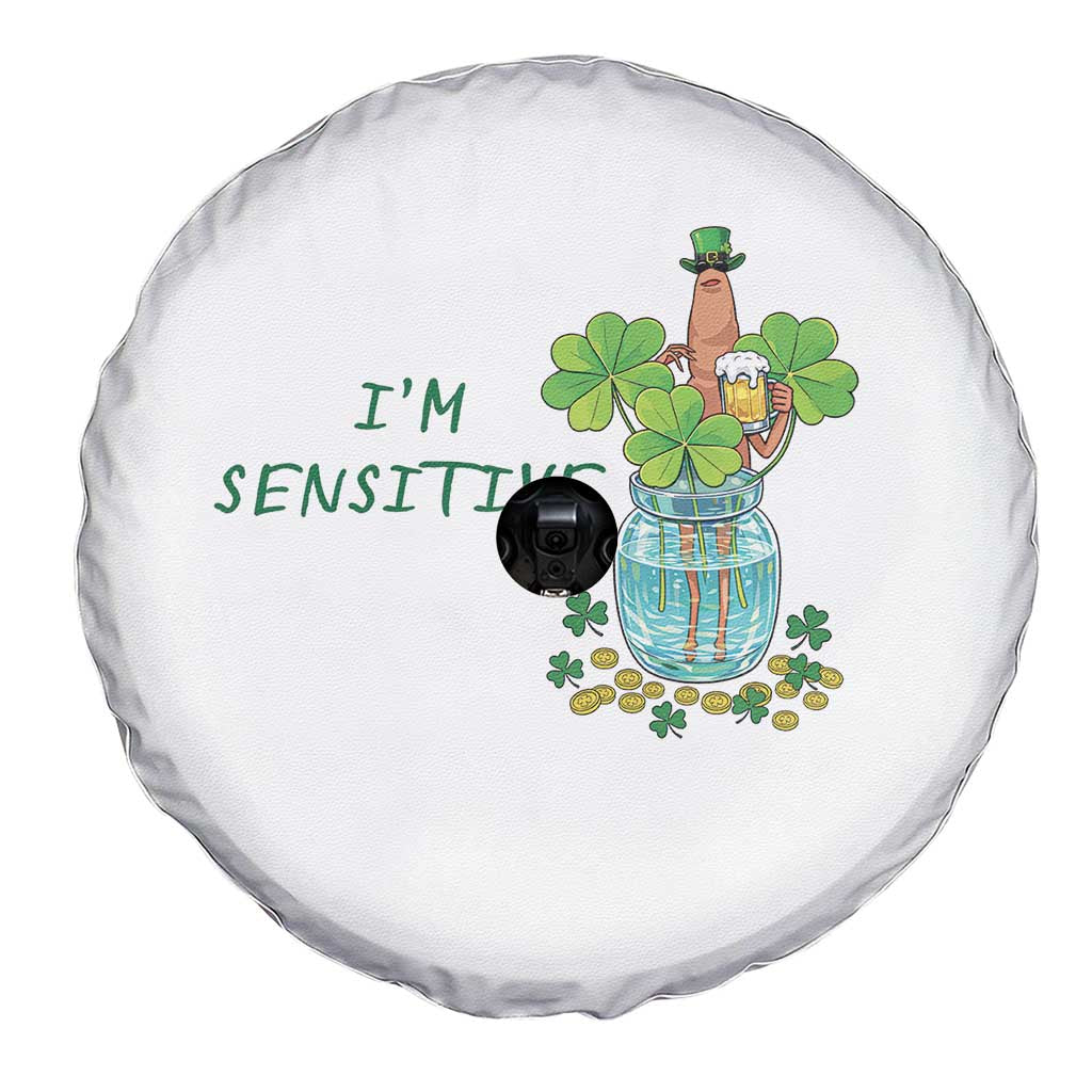 Marcus The Worm St Patricks Day Spare Tire Cover I'm Sensitive TS14 Print Your Wear