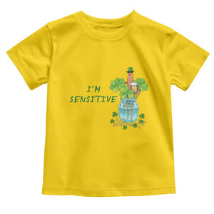 Marcus The Worm St Patricks Day Toddler T Shirt I'm Sensitive TS14 Daisy Print Your Wear