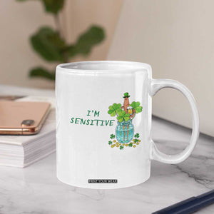 Marcus The Worm St Patricks Day Coffee Mug I'm Sensitive TS14 Print Your Wear