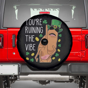 Marcus The Worm St Patricks Day Spare Tire Cover You're Ruining The Vibe TS14 Black Print Your Wear