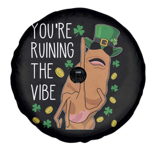 Marcus The Worm St Patricks Day Spare Tire Cover You're Ruining The Vibe TS14 Print Your Wear