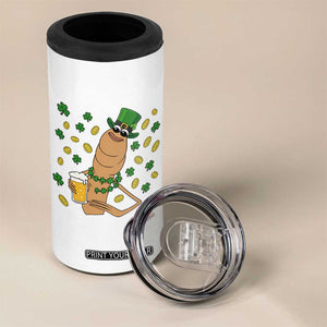 Marcus The Worm St Patricks Day 4 in 1 Can Cooler Tumbler Funny Drinking Irish Beer Ireland TS14 Print Your Wear