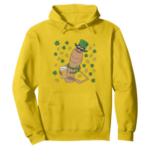 Marcus The Worm St Patricks Day Hoodie Funny Drinking Irish Beer Ireland TS14 Daisy Print Your Wear