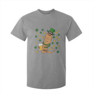 Marcus The Worm St Patricks Day T Shirt For Kid Funny Drinking Irish Beer Ireland TS14 Sport Gray Print Your Wear