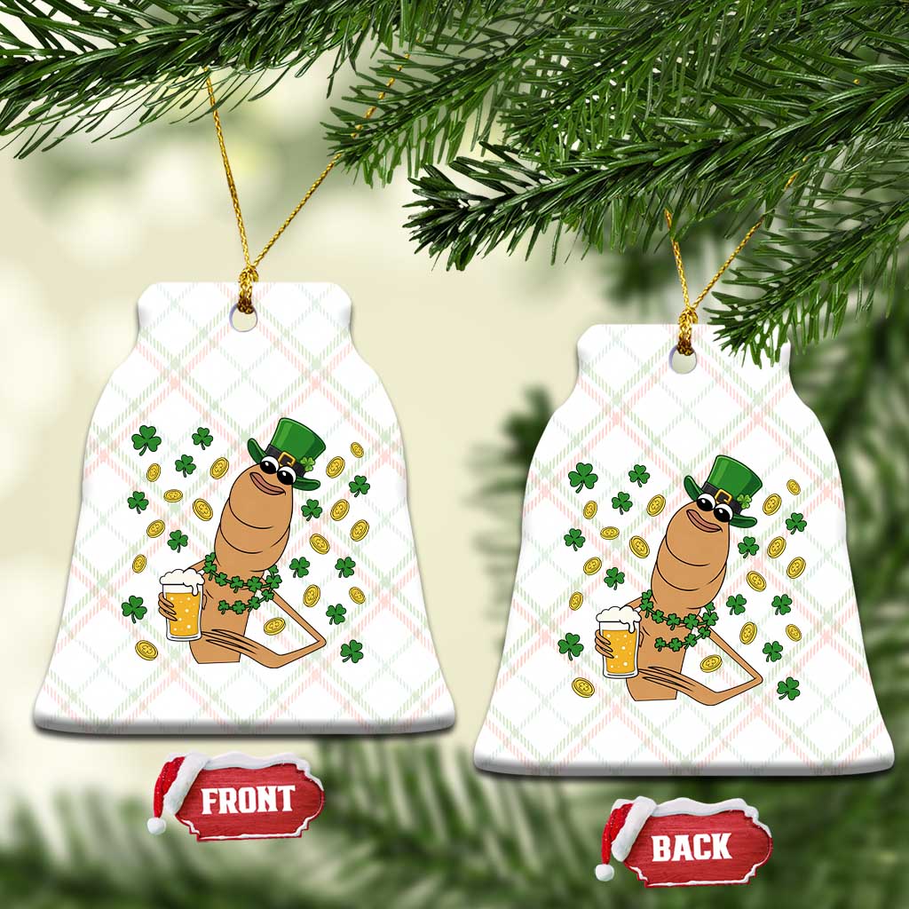 Marcus The Worm St Patricks Day Ceramic Ornament Funny Drinking Irish Beer Ireland TS14 Print Your Wear