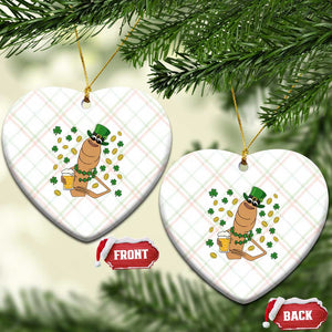 Marcus The Worm St Patricks Day Ceramic Ornament Funny Drinking Irish Beer Ireland TS14 Print Your Wear